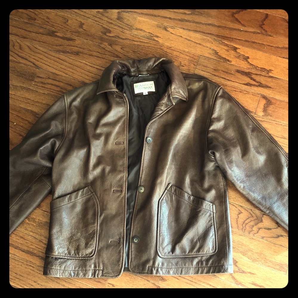 Brandon Thomas Woman’s Leather Jacket